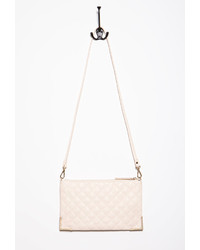 Forever 21 Quilted Faux Leather Convertible Crossbody