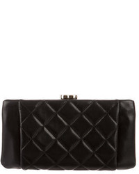 Chanel Quilted Frame Clutch