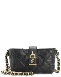 Quilted Leather Mini Crossbody