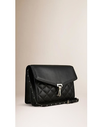 Burberry Small Quilted Leather Crossbody Bag