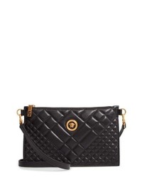 Versace Tribute Icon Quilted Leather Pouch