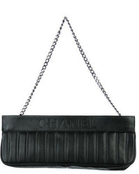 Chanel Vertical Quilted Clutch