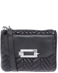 Mackage Alby S5 Small Black Quilted Leather Crossbody Bag