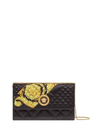 Versace Baroque Icon Quilted Leather Crossbody Bag
