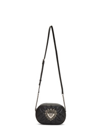 Dolce And Gabbana Black Devotion Camera Bag