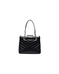 Saint Laurent Black Lou Lou Small Quilted Leather Bag