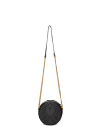 Gucci Black Mini Gg Marmont Round Bag