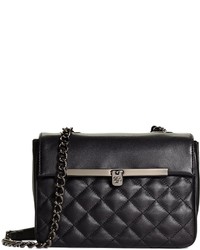 Brooks Brothers Small Quilted Calfskin Crossbody Bag