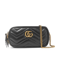 Gucci Gg Marmont Mini Quilted Leather Shoulder Bag
