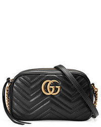 Gucci Gg Marmont Small Quilted Camera Bag