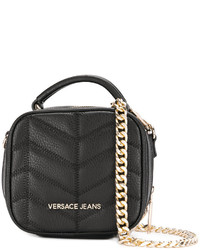 Versace Jeans Quilted Effect Crossbody Bag