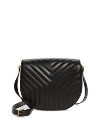 Saint Laurent Joan Quilted Leather Shoulder Bag