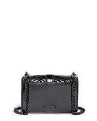 Rebecca Minkoff Love Mini Quilted Patent Leather Crossbody Bag