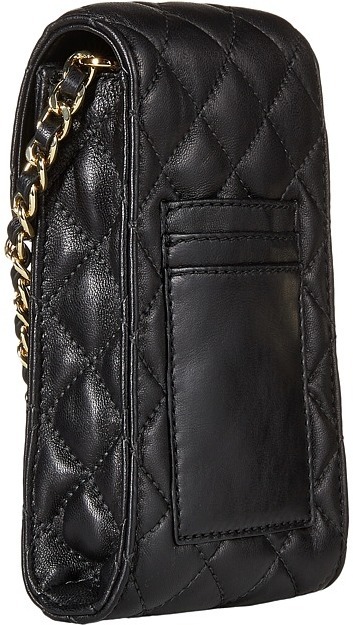 MICHAEL MICHAEL KORS Michael Michael Kors Sloan Phone Quilted Chain Crossbody  Bag, Black. #mi…