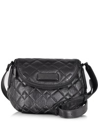 Marc by Marc Jacobs New Q Quilted Mini Natasha Black Leather Crossbody Bag