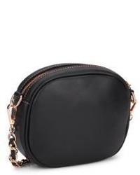 Nina Leather Crossbody Bag