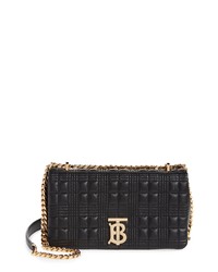 Burberry Quilted Check Leather Shoulder Bag