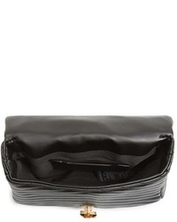 Topshop Quilted Crossbody Bag Black