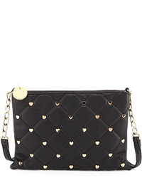 Deux Lux Quilted Crossbody Bag Black