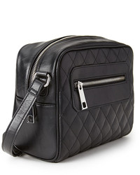 Forever 21 Quilted Faux Leather Crossbody Bag