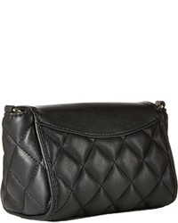 Love Moschino Quilted Flap Front Heart Crossbody