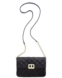 Calvin Klein Quilted Lamb Leather Crossbody