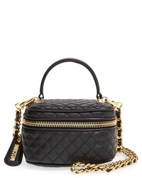 Moschino Quilted Leather Crossbody Bag