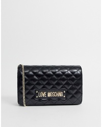 Love Moschino Quilted Logo Cross Body Bag