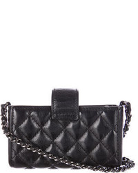 Chanel Quilted Phone Holder Crossbody Bag