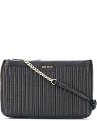 DKNY Quilted Pinstripe Crossbody Bag