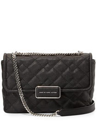 Marc by Marc Jacobs Rebel 24 Quilted Crossbody Bag Black