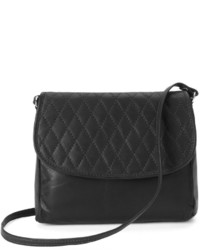 Rr Leather Quilted Flap Leather Crossbody Bag