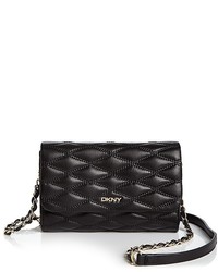 DKNY Small Quilted Flap Crossbody