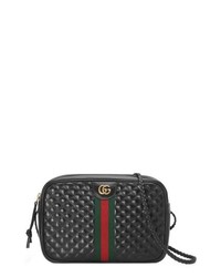 Gucci Small Quilted Leather Camera Bag