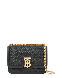 Burberry Small Tb Quilted Monogram Lambskin Bag