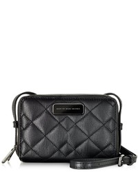 Marc by Marc Jacobs Sophisticato Black Quilted Leather Crossbody Bag