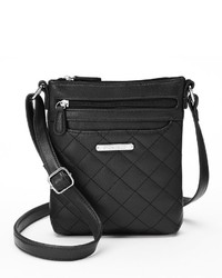 Stone Co Quilted Leather Mini Crossbody Bag