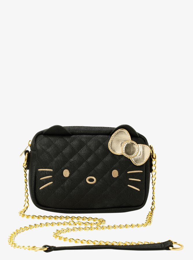 Cloth crossbody bag HELLO KITTY Black in Cloth - 37261905