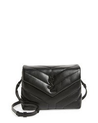 Saint Laurent Toy Loulou Leather Crossbody Bag