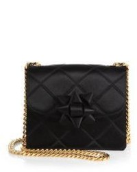 Marc Jacobs Trouble Mini Party Bow Quilted Satin Crossbody Bag