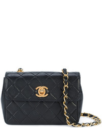 Chanel Vintage Mini Quilted Chain Crossbody Bag