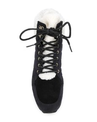 Trussardi Jeans Lace Up Quilted Sneakers