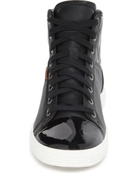Ecco Soft 7 Quilted High Top Sneaker