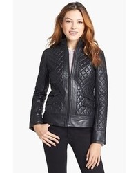 LaMarque Quilted Leather Jacket X Small