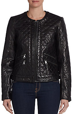 Marc New York Milly Quilted Leather Jacket, $665 | Off 5th | Lookastic