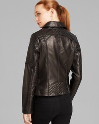 MICHAEL Michael Kors Michl Michl Kors Jacket Missy Leather Quilted Moto