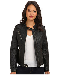 Kenneth Cole New York Quilted Faux Leather Jacket