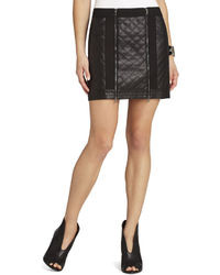 BCBGMAXAZRIA Roxy Quilted Miniskirt