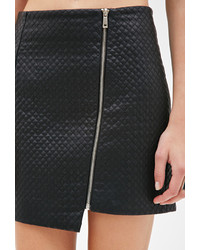 Forever 21 Quilted Faux Leather Skirt