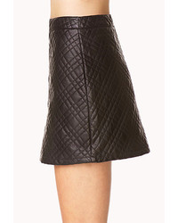 Forever 21 Quilted Mini Skirt